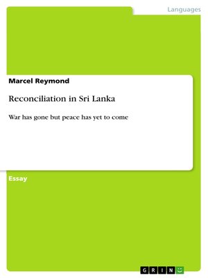 cover image of Reconciliation in Sri Lanka